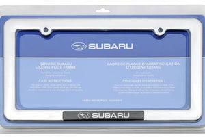 Cadre de plaque d'immatriculation Subaru en inox (BC-QC-NB)