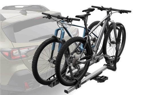 Support pour vélos à plateforme Thule – monté sur attelage de remorque (2 vélos)